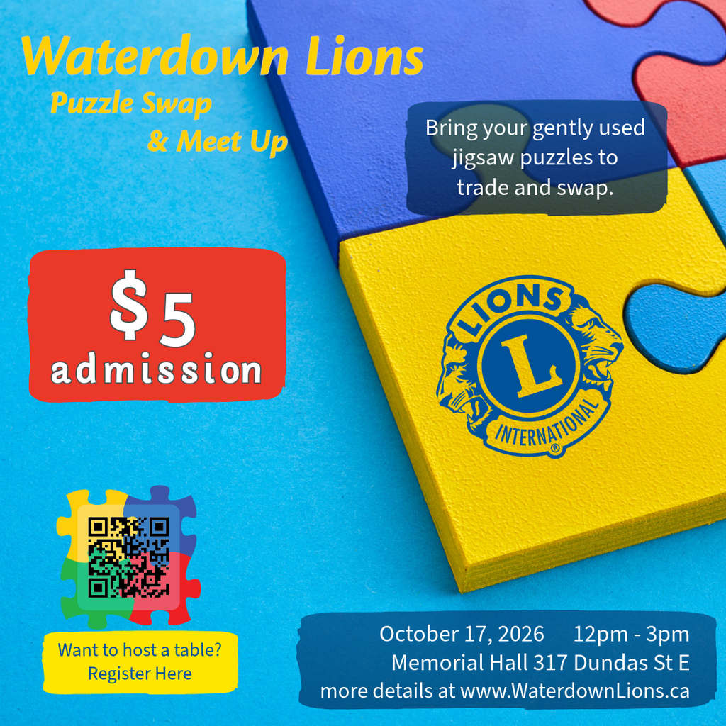 Waterdown Lions Puzzle Swap & Meet Up